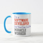 Software Developer Miracle Worker-Tasse Tasse (Links)