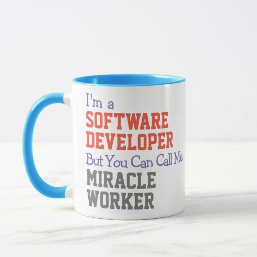 Software Developer Miracle Worker-Tasse Tasse (Links)