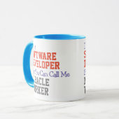 Software Developer Miracle Worker-Tasse Tasse (Vorderseite Links)