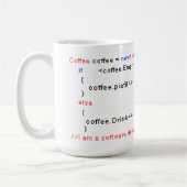 Software Developer PC Coffee Drink Coding Coding E Kaffeetasse (Links)