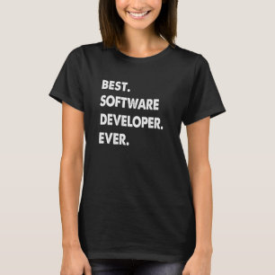 Software Developer Professional Best Software Deve T-Shirt