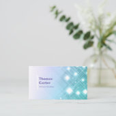 Software Developer Programer International Card Visitenkarte (Stehend Vorderseite)