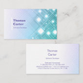 Software Developer Programer International Card Visitenkarte (Vorne/Hinten)