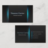 Software Developer Programer International Card Visitenkarte (Vorne/Hinten)