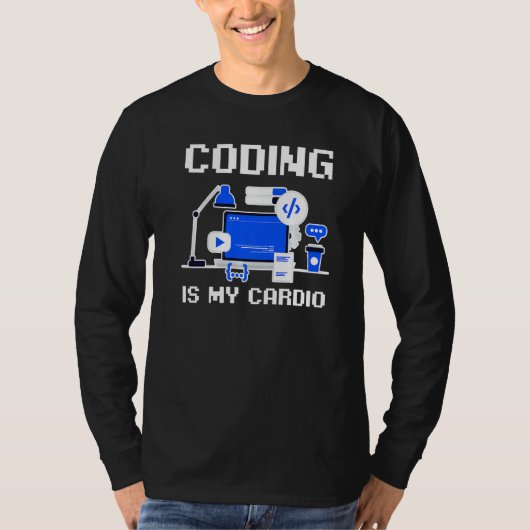 Software Developer Programmer Coder Coding Is My C T-Shirt (Vorderseite)