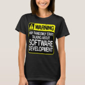 Software Development Computer Coding Programmierer T-Shirt (Vorderseite)