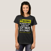 Software Development Computer Coding Programmierer T-Shirt (Vorne ganz)