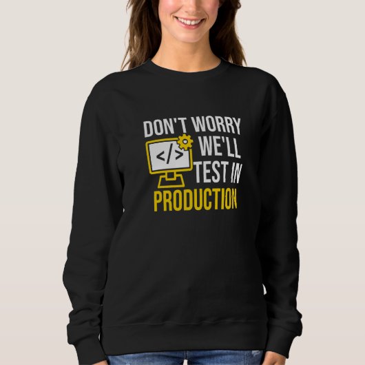 Software Development Process Engineer CNC-Maschine Sweatshirt (Vorderseite)