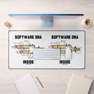 Software-DNA-Inside-DNA-Replikation Spaß Schreibtischunterlage