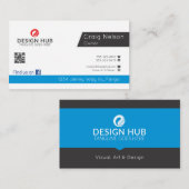 Software Engineer berufliche Visitenkarte (Vorne/Hinten)