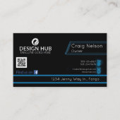 Software Engineer berufliche Visitenkarte (Vorderseite)