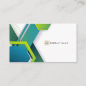 Software Engineer Business Cards grün Visitenkarte (Vorderseite)