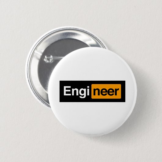 Software Engineer Button (Vorne & Hinten)