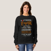 Software Engineer Coder Programmer 4 Sweatshirt (Vorne ganz)