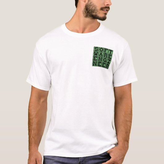 Software Engineer, Computerberuf T-Shirt (Vorderseite)