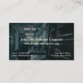 Software Engineer Cyber Security Business Card Visitenkarte (Vorderseite)