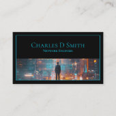 Software Engineer Cyber Security Business Card Visitenkarte (Vorderseite)