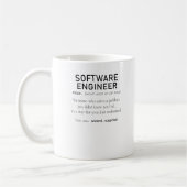 Software Engineer Definitions-Kodierer-Definition Kaffeetasse (Links)