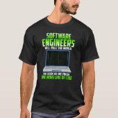 Software Engineer Funny Coding Geschenk T-Shirt (Vorderseite)