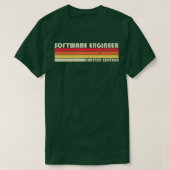 SOFTWARE ENGINEER Funny Job Title Profession Birth T-Shirt (Design vorne)