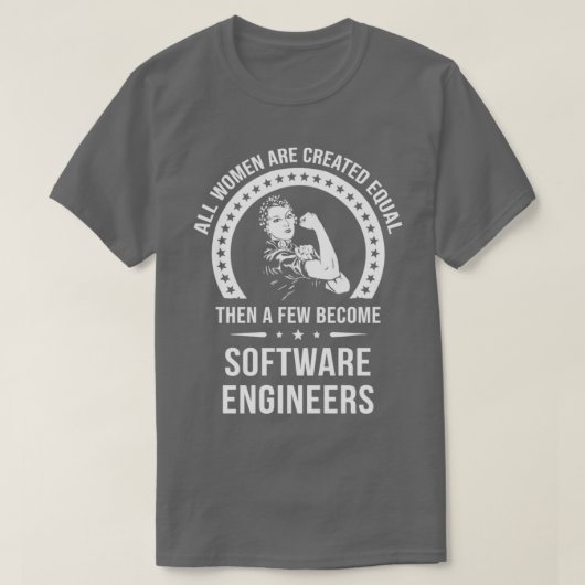 Software Engineer für Software-Ingenieur T-Shirt (Design vorne)