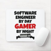 Software Engineer Gamer Mousepad (Mit Mouse)