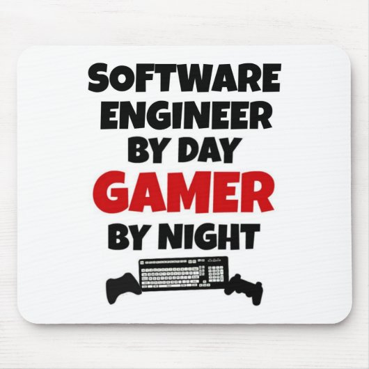 Software Engineer Gamer Mousepad (Vorne)