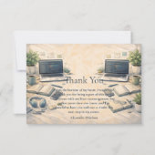 Software Engineer Graduation Dankeskarte (Vorderseite)