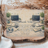 Software Engineer Graduation Dankeskarte