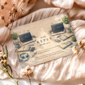 Software Engineer Graduation RSVP Karte