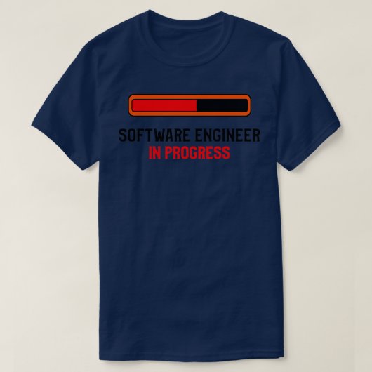 Software Engineer In Progress T-Shirt (Design vorne)