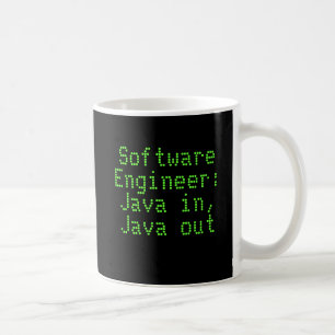 Software Engineer: Java in Java heraus Kaffeetasse
