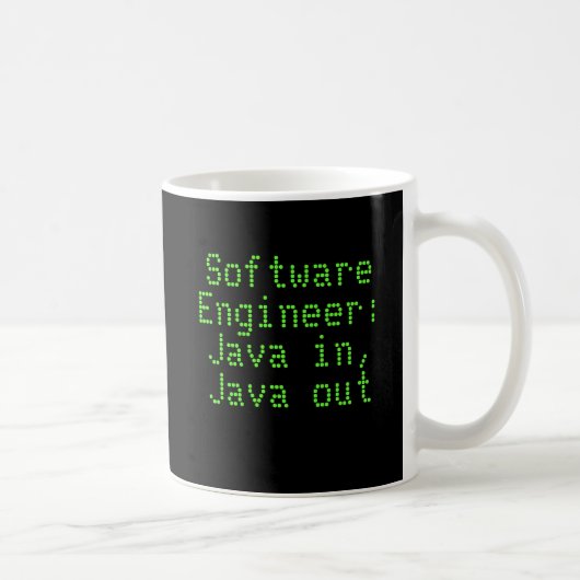Software Engineer: Java in Java heraus Kaffeetasse (Rechts)