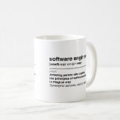 Software Engineer Kaffeetasse (VorderseiteRechts)
