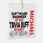 Software Engineer Lieben Trivia CUSTOM spielen Keramikornament (Rechts)