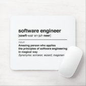 Software Engineer Mousepad (Mit Mouse)