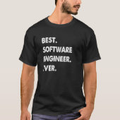 Software Engineer Profession Best Software Enginee T-Shirt (Vorderseite)