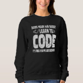 Software Engineer Programmierung Computer Develope Sweatshirt (Vorderseite)