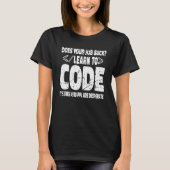 Software Engineer Programmierung Computer Develope T-Shirt (Vorderseite)