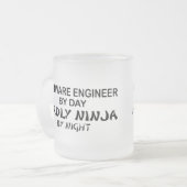 Software Engineer tödliches Ninja Mattglastasse (Vorderseite Links)