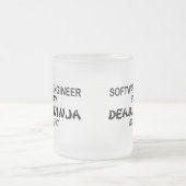 Software Engineer tödliches Ninja Mattglastasse (Mittel)