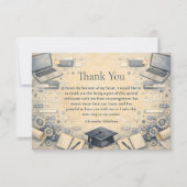 Software Engineering Graduation Dankeskarte (Vorderseite)