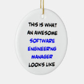 Software-Engineering-Manager, großartig Keramik Ornament (Rechts)