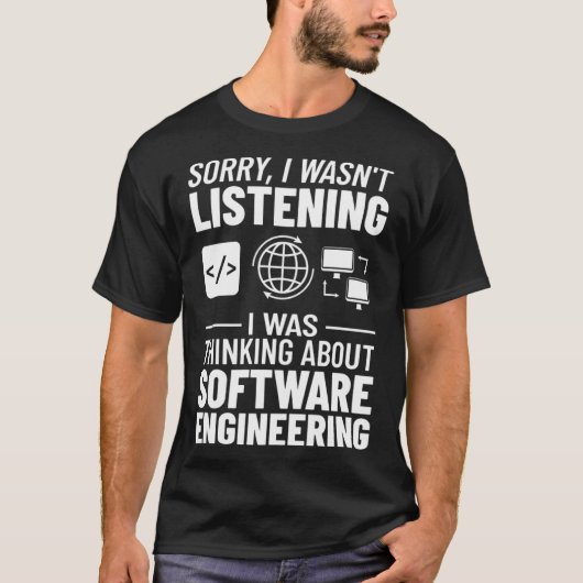 Software Engineering Manager Ingenieur T-Shirt (Vorderseite)