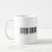 Software-Entwickler-Bar-Code Kaffeetasse (Links)