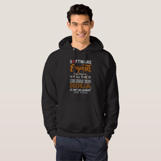 Software-Entwickler Coder Programmierer 4 Hoodie (Vorne ganz)