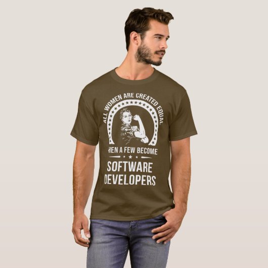 Software-Entwickler für Frauen-Software T-Shirt (Vorne ganz)