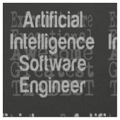 Software-Entwickler für künstliche Intelligenz Stoff (Nahaufnahme)