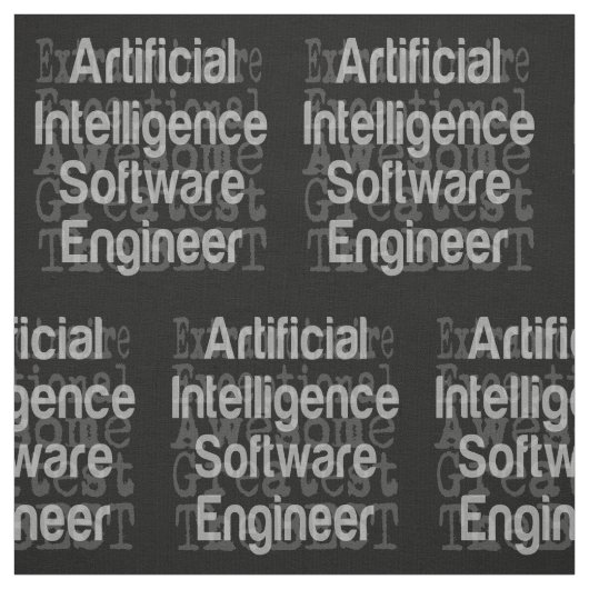 Software-Entwickler für künstliche Intelligenz Stoff (Muster)