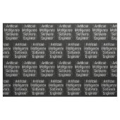 Software-Entwickler für künstliche Intelligenz Stoff (Fat Quarter (45,7 x 55,9 cm))